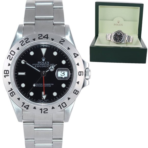 MINT! Rolex Men's Explorer 40mm GMT Watch With Box! Sale price! - Picture 2 of 5